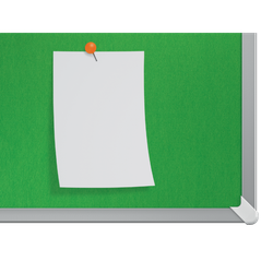 Tablero NOBO Impression Pro de formato panorámico de fieltro 890x500mm, verde
