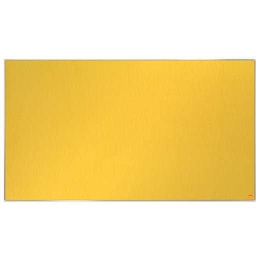 Tablero NOBO Impression Pro de formato panorámico de fieltro1220x690mm, amarillo