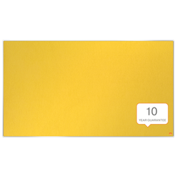 Tablero NOBO Impression Pro de formato panorámico de fieltro1220x690mm, amarillo