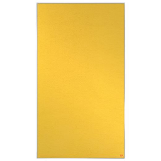 Tablero NOBO Impression Pro de formato panorámico de fieltro1220x690mm, amarillo