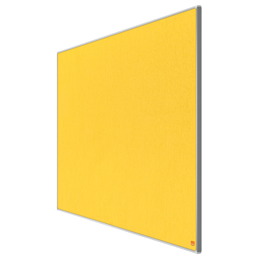 Tablero NOBO Impression Pro de formato panorámico de fieltro1220x690mm, amarillo