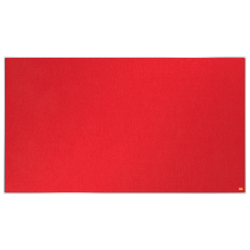 Tablero NOBO Impression Pro de formato panorámico de fieltro1220x690mm, rojo