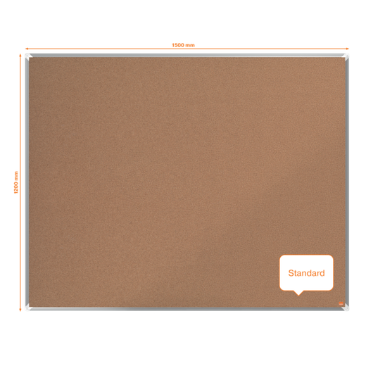 Tablero NOBO Premium Plus corcho 1500x1200mm