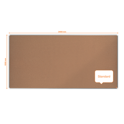 Tablero NOBO Premium Plus corcho 2400x1200mm