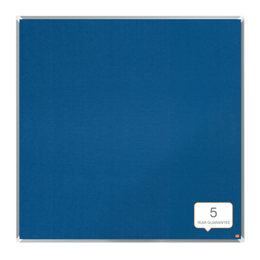 Tablero NOBO Premium Plus de fieltro 1200x1200mm, azul