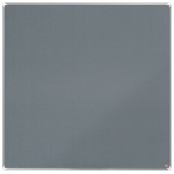 Tablero NOBO Premium Plus de fieltro 1200x1200mm, gris