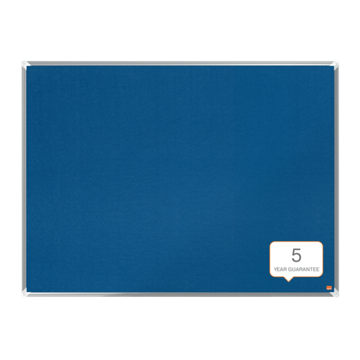 Tablero NOBO Premium Plus de fieltro 1200x900mm, azul