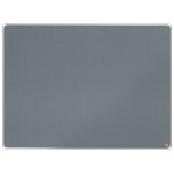 Tablero NOBO Premium Plus de fieltro 1200x900mm, gris