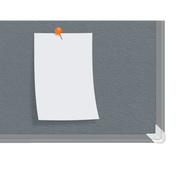 Tablero NOBO Premium Plus de fieltro 1500x1200mm, gris