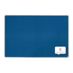 Tablero NOBO Premium Plus de fieltro 1800x1200mm, azul