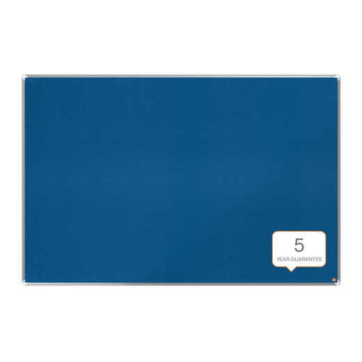 Tablero NOBO Premium Plus de fieltro 1800x1200mm, azul