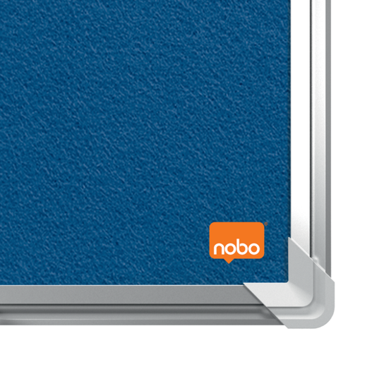 Tablero NOBO Premium Plus de fieltro 2400x1200mm, azul