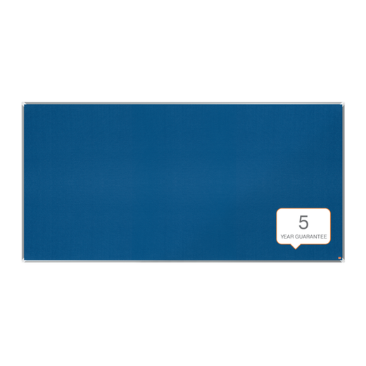 Tablero NOBO Premium Plus de fieltro 2400x1200mm, azul