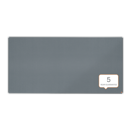Tablero NOBO Premium Plus de fieltro 2400x1200mm, gris