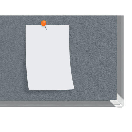 Tablero NOBO Premium Plus de fieltro 900x600mm, gris