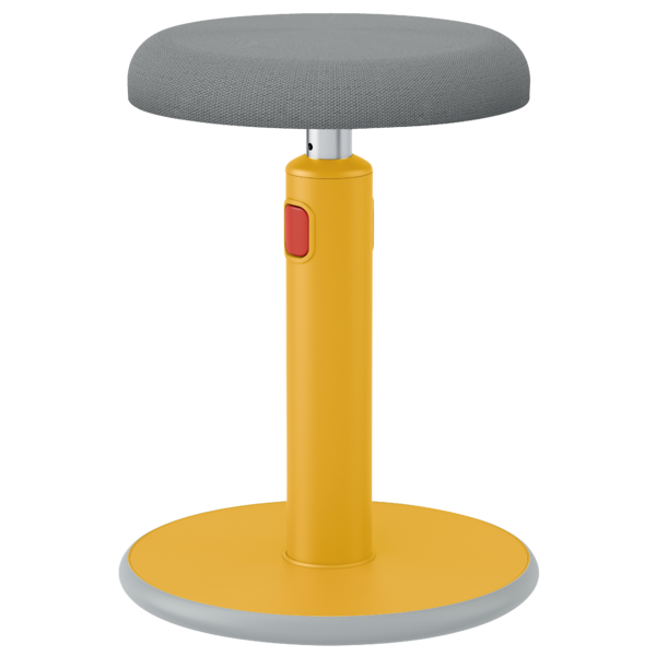 Taburete Active ajustable Ergo Cosy, amarillo