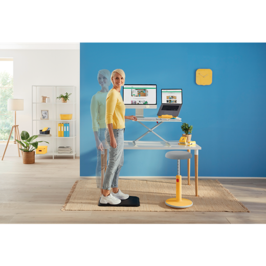 Taburete Active ajustable Ergo Cosy, amarillo