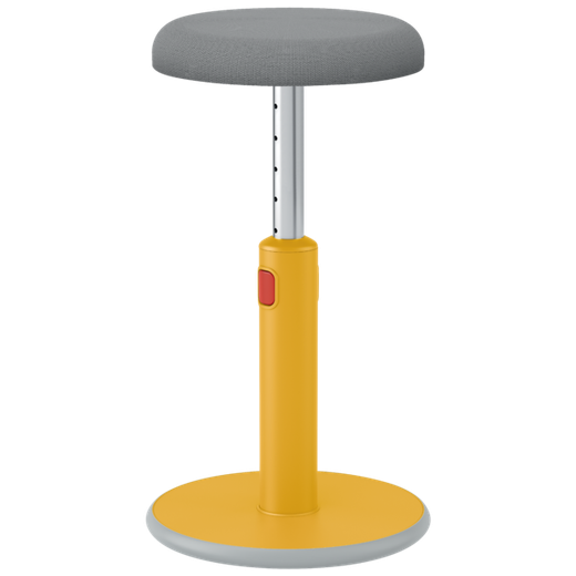 Taburete Active ajustable Ergo Cosy, amarillo