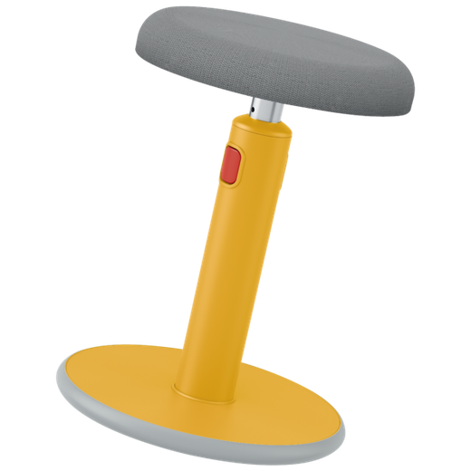 Taburete Active ajustable Ergo Cosy, amarillo