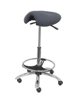 Taburete Alatoz bali gris oscuro