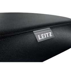 Taburete Leitz Ergo con ruedas, negro