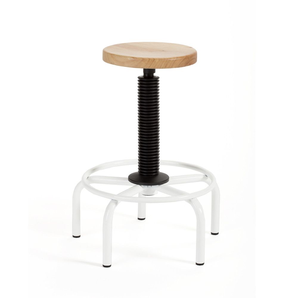 Taburete Rd-900 5 Pies Madera