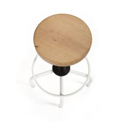 Taburete Rd-900 5 Pies Madera