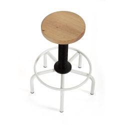 Taburete Rd-900 5 Pies Madera