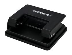 Taladrador greening metalico negro capacidad 20 hojas