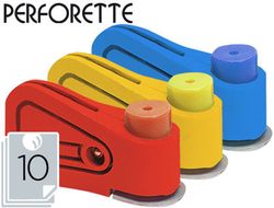 Taladrador Perforette -Capacidad 10 Hojas -Unidad