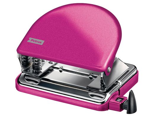 Taladrador petrus 52 wow fucsia metalizado capacidad 20 hojas en blister