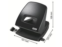 Taladrador petrus 85 recycle negro capacidad 25 hojas