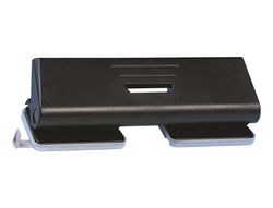 Taladrador Q-Connect Kf01238 Negro -4 Taladros -Abertura 1,6 mm -Capacidad 16 Hojas