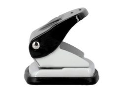 Taladrador q-connect kf14214 negro abertura 1 mm capacidad 10 hojas