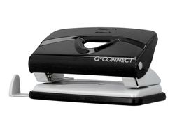 Taladrador q-connect kf14214 negro abertura 1 mm capacidad 10 hojas