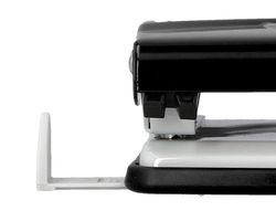 Taladrador q-connect kf14214 negro abertura 1 mm capacidad 10 hojas