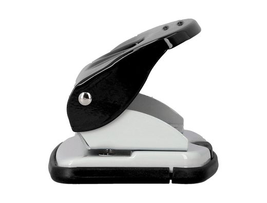 Taladrador q-connect kf14217 negro abertura 2 mm capacidad 20 hojas