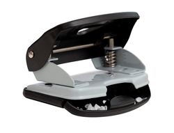 Taladrador q-connect kf14221 2 taladros color negro abertura 3,5 mm capacidad 40 hojas