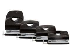 Taladrador q-connect kf14221 2 taladros color negro abertura 3,5 mm capacidad 40 hojas