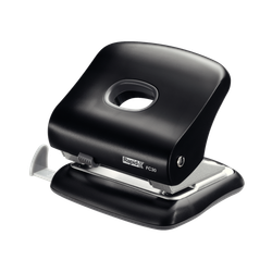 Taladrador rapid fc30 plastico color negro capacidad 30 hojas