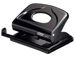 Taladrador rapid fmc20 metalico color negro capacidad 20 hojas