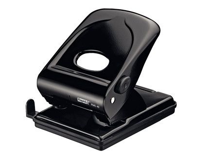 Taladrador rapid fmc40 metalico color negro capacidad 40 hojas