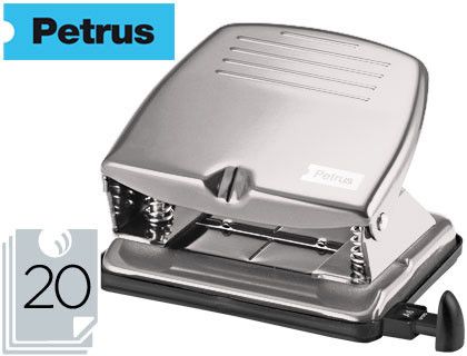 Taladro Petrus 65 metal hasta 20 hojas cromado