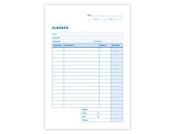 Talonario Liderpapel Albaran Cuarto Original T115