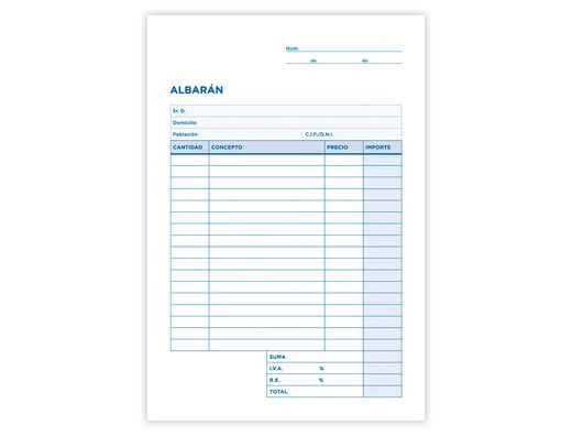 Talonario Liderpapel Albaran Cuarto Original T115