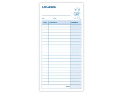 Talonario Liderpapel Camarero 3/Fº Original T114
