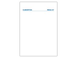 Talonario Liderpapel Camarero 8º Original y Copia T231 Papel Autocopiante