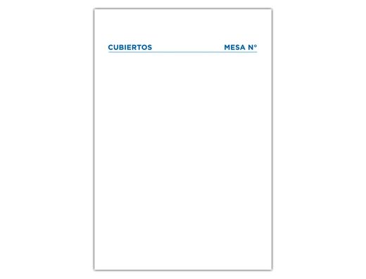 Talonario Liderpapel Camarero 8º Original y Copia T231 Papel Autocopiante