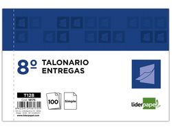 Talonario Liderpapel Entregas 8º Original y Copia T228 Apaisado