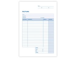 Talonario liderpapel facturas 8º original y copia t200 con i.g.i.c